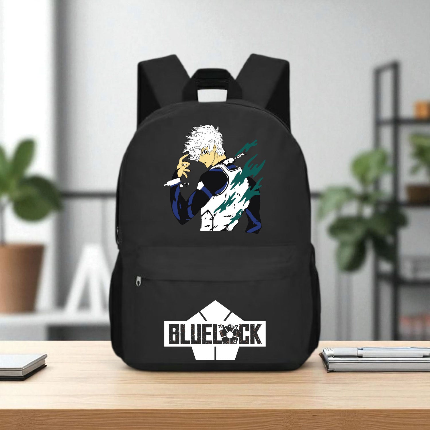 Blue lock backpack